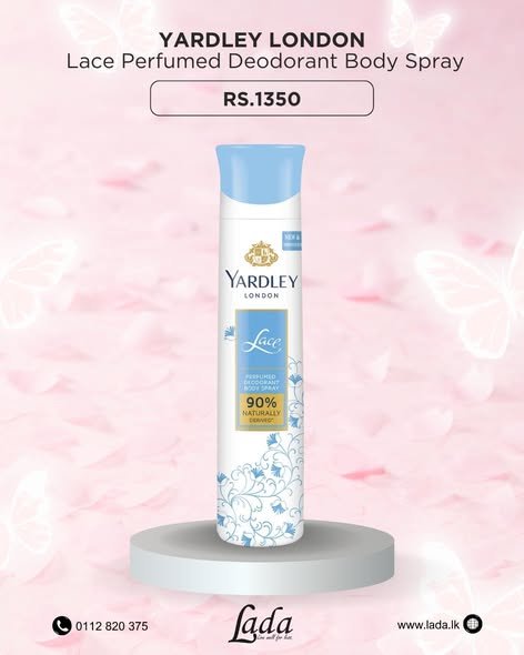 Yardley London Lace Body Spray