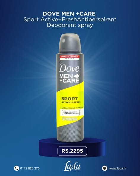 Dove Men+Care Sport Active+Fresh Deodorant Spray