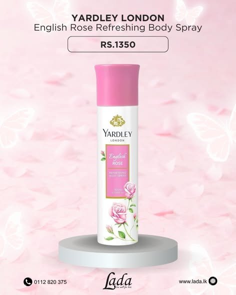 Yardley London English Rose Body Spray