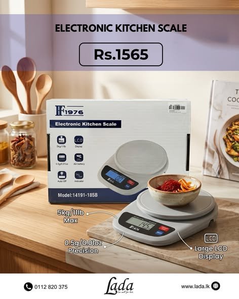 IF1976 Kitchen Scale — Round Platform