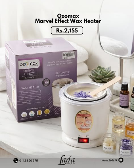 Ozomax Marvel Effect Wax Heater