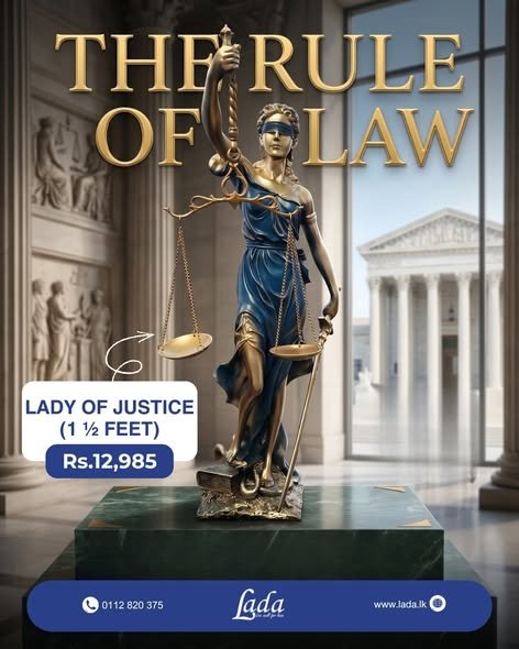 Lady of Justice — 1½ Feet
