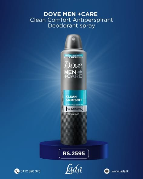 Dove Men+Care Clean Comfort Deodorant Spray