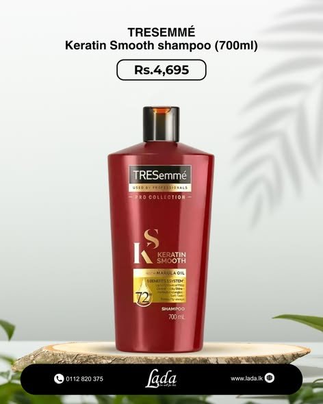 TRESemmé Keratin Smooth Shampoo 700ml