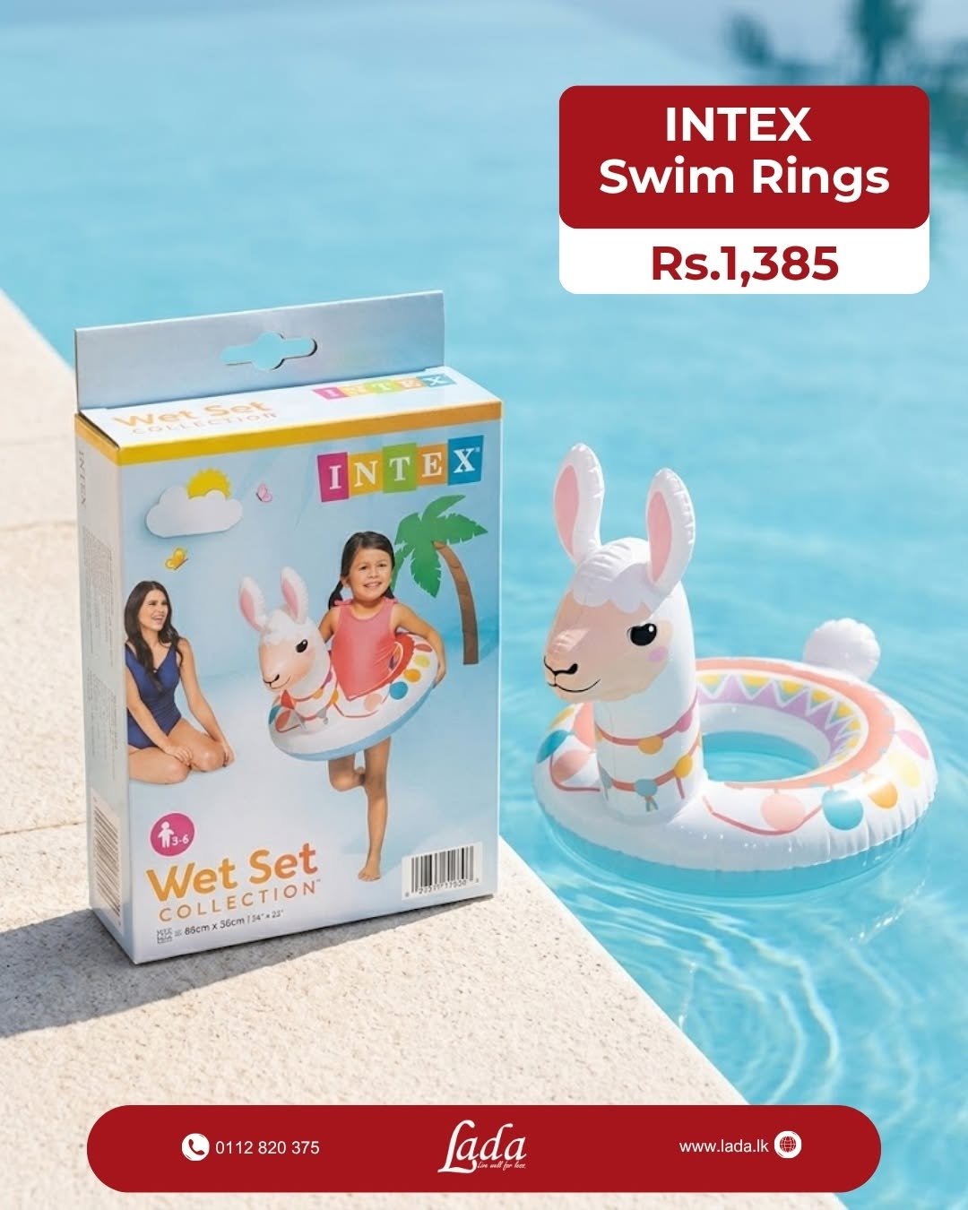 INTEX Llama Swim Ring — Facebook product photo