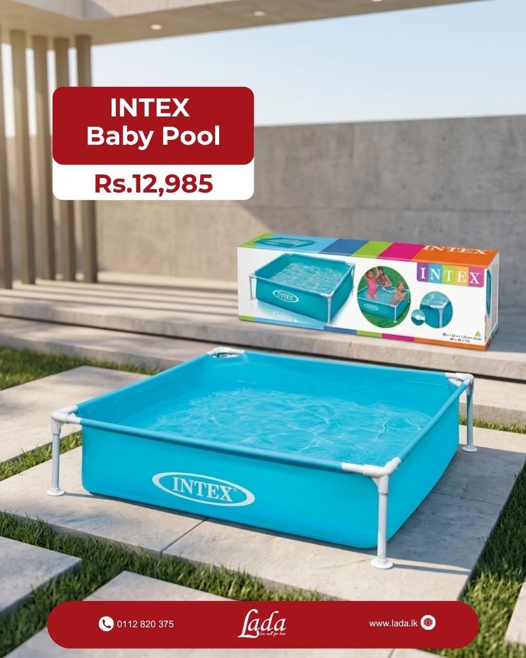 INTEX Square Frame Pool — Facebook product photo