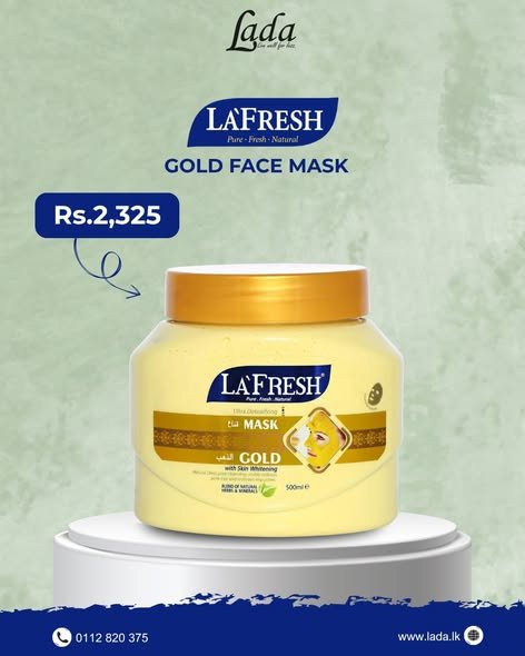 LA Fresh Gold Face Mask