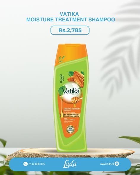 Vatika Moisture Treatment Shampoo