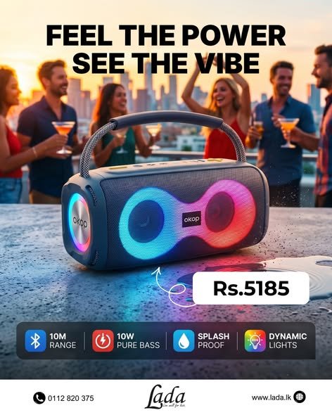 OKOP Splash-Proof Speaker