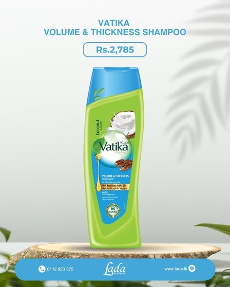 Vatika Volume & Thickness Shampoo