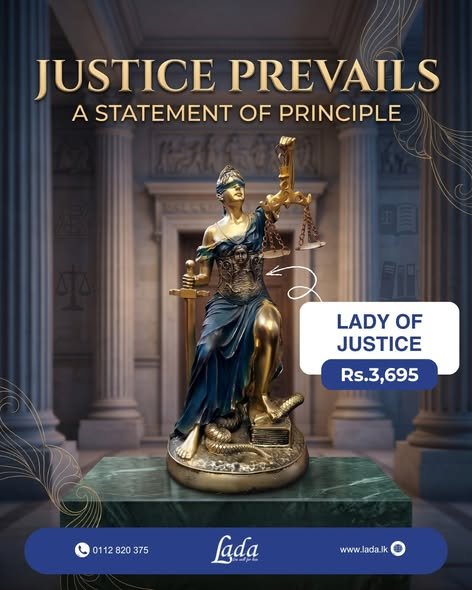 Lady of Justice — Seated