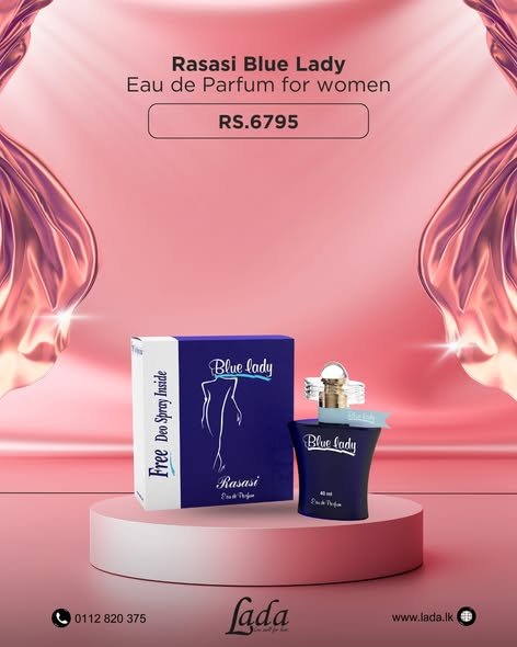 Rasasi Blue Lady with Deo Spray