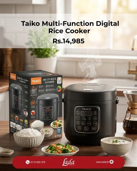 Taiko Multi-Function Digital Rice Cooker