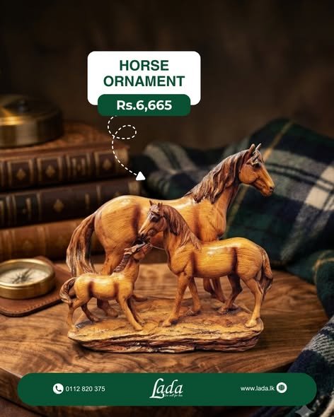 Horse Ornament — Family