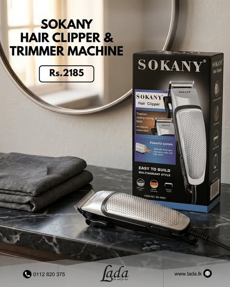 Sokany Hair Clipper & Trimmer Machine