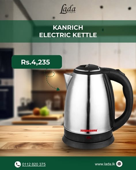 Sowbaghya Premium Steel Electric Kettle