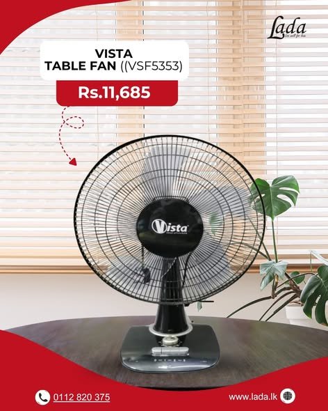 Vista VSF5353 Table Fan
