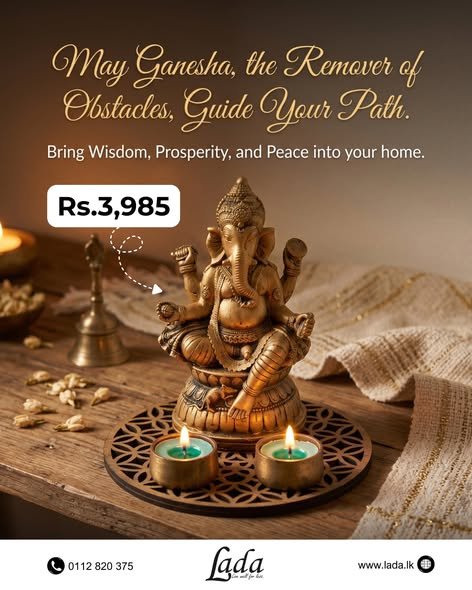 Classic Seated Ganesha