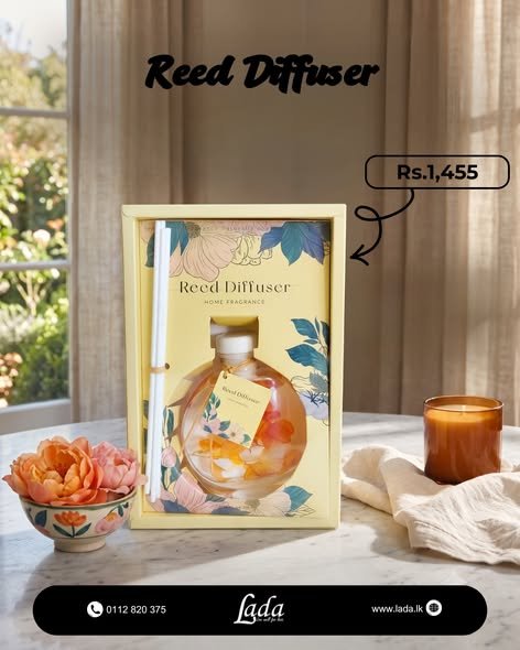 Botanical Reed Diffuser — Sunny Citrus