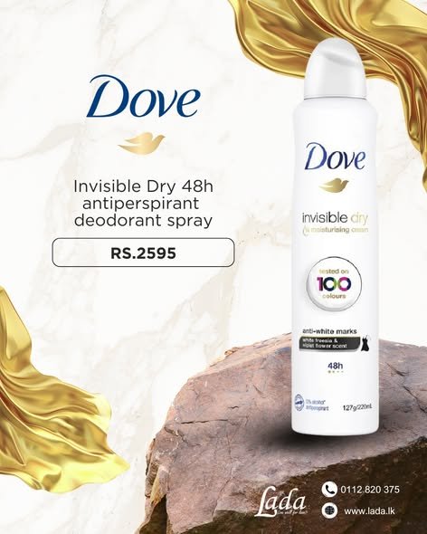 Dove Invisible Dry Deodorant Spray