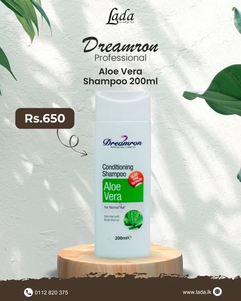Dreamron Aloe Vera Shampoo 200ml
