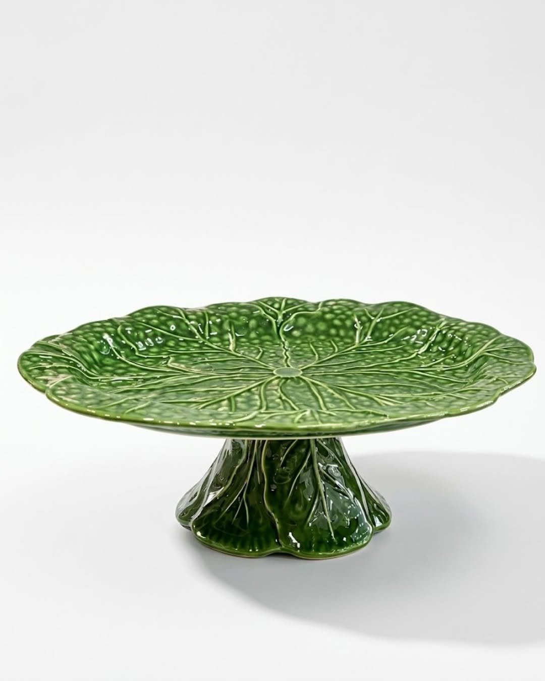 Green Ceramic Fruit Stand