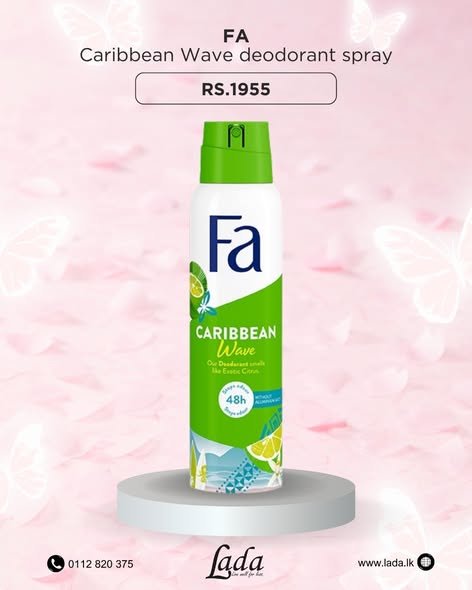 Fa Caribbean Wave Deodorant Spray
