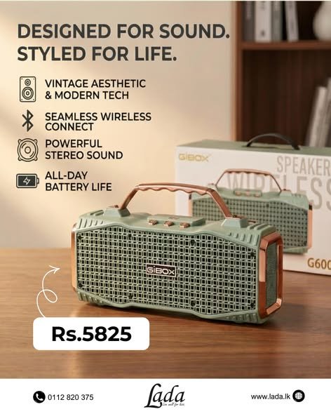 GIBOX G600 Speaker