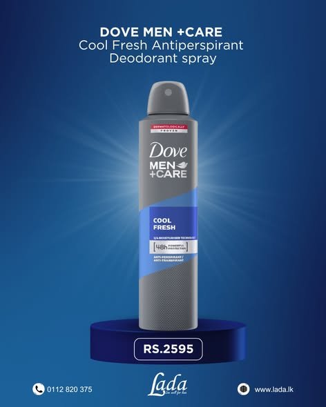 Dove Men+Care Cool Fresh Deodorant Spray