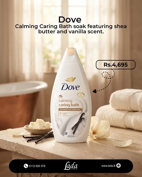 Dove Calming Caring Bath Soak