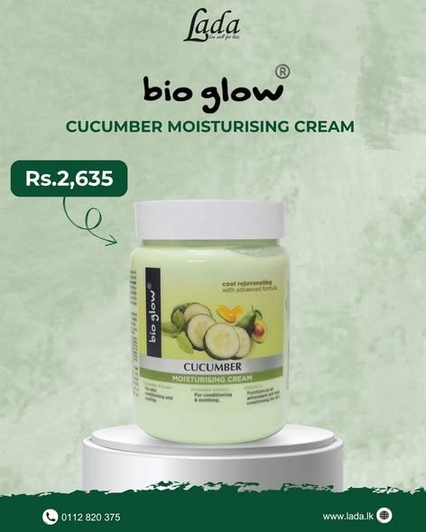 Bio Glow Cucumber Moisturising Cream