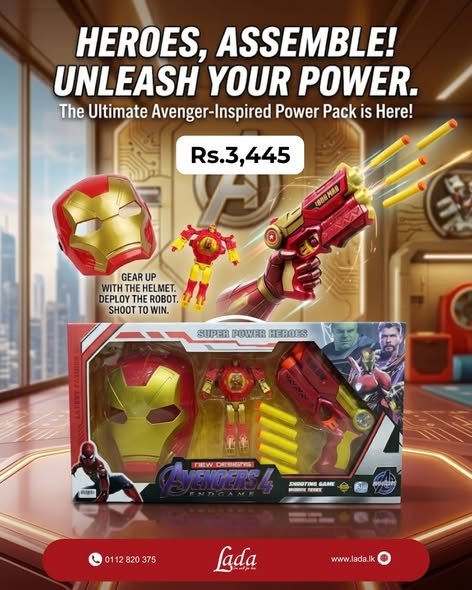 Iron Man Power Pack