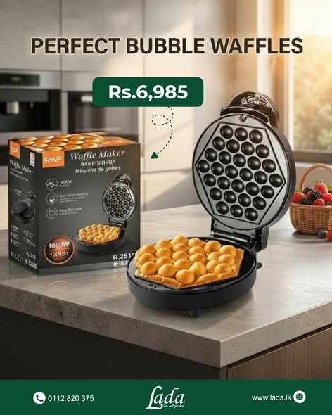 RAF Bubble Waffle Maker