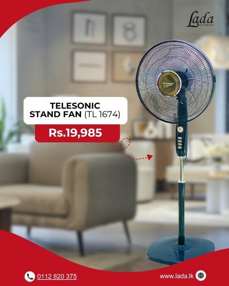 Telesonic TL 1674 Stand Fan