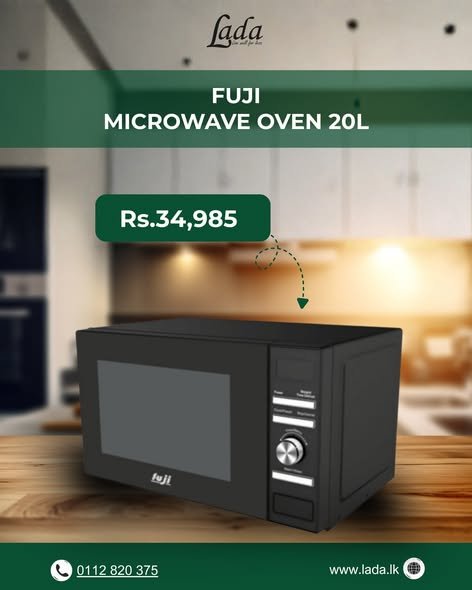 FUJI 20L Microwave — Black