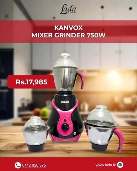 Kanvox 750W Mixer Grinder