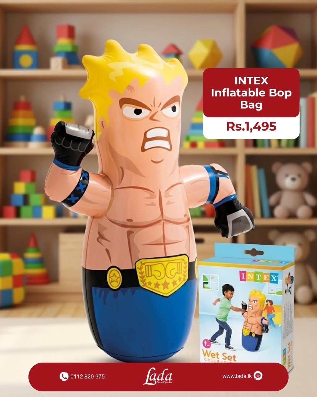 INTEX Inflatable Bop Bag — Facebook product photo