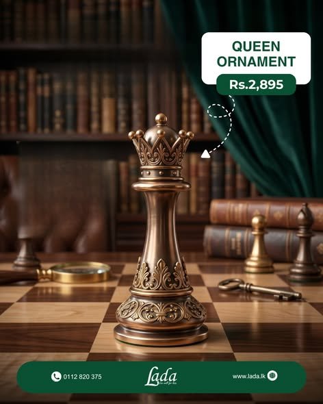Chess Ornament — Queen