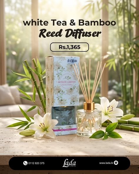 White Tea & Bamboo Reed Diffuser