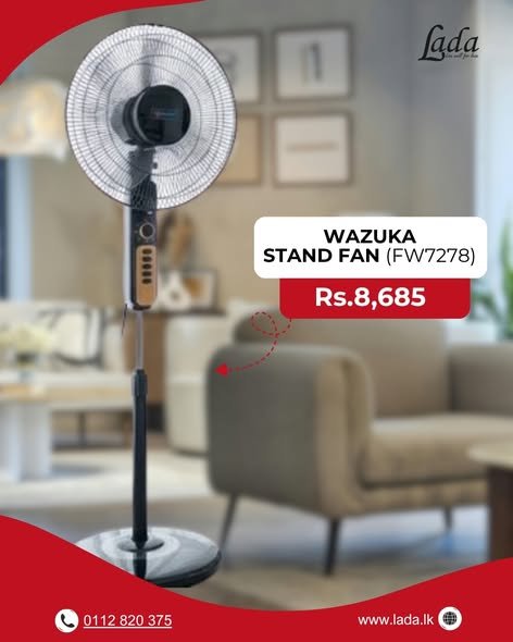 Wazuka FW7278 Stand Fan