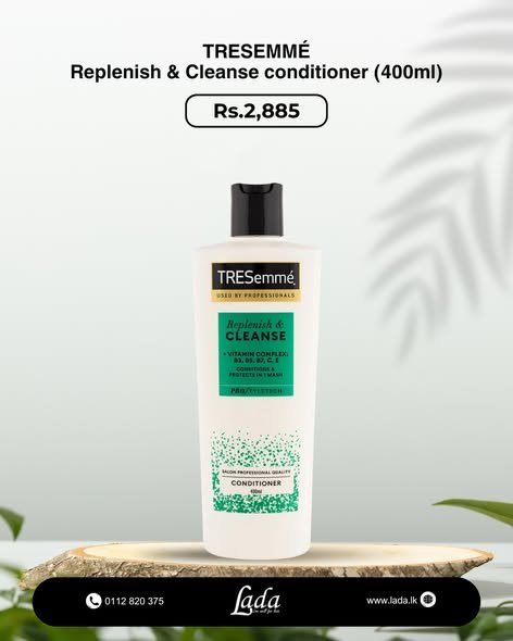 TRESemmé Replenish & Cleanse Conditioner 400ml