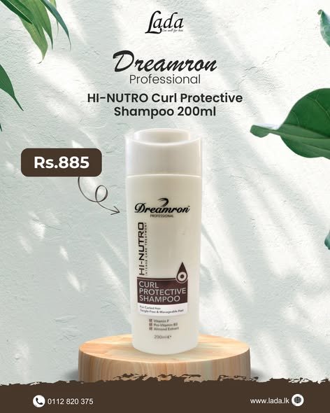 Dreamron HI-NUTRO Curl Protective Shampoo 200ml