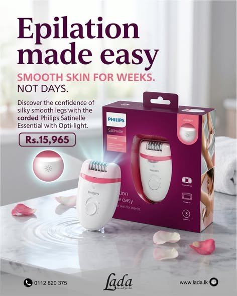 Philips Satinelle Essential Corded Epilator