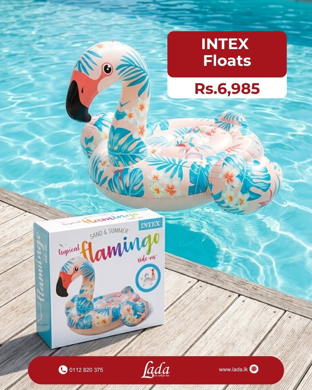 INTEX Tropical Flamingo Float — Facebook product photo