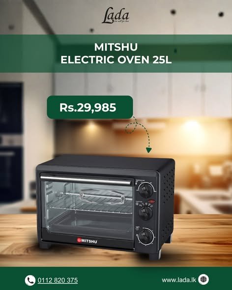 MITSHU 25L Electric Oven