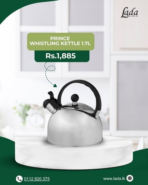 Prince 1.7L Whistling Kettle