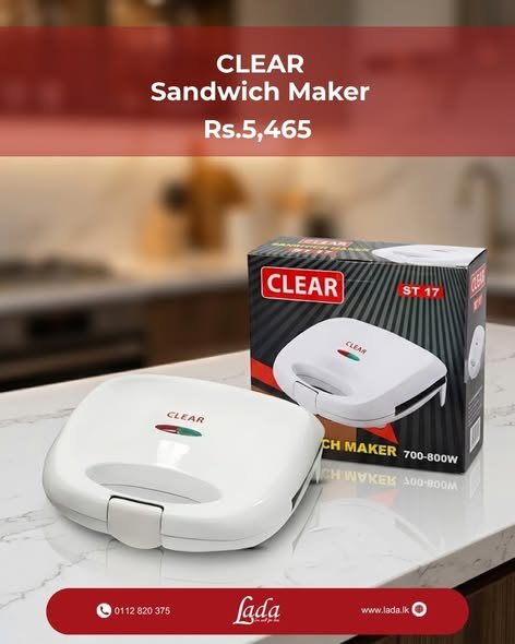 CLEAR ST17 Sandwich Maker