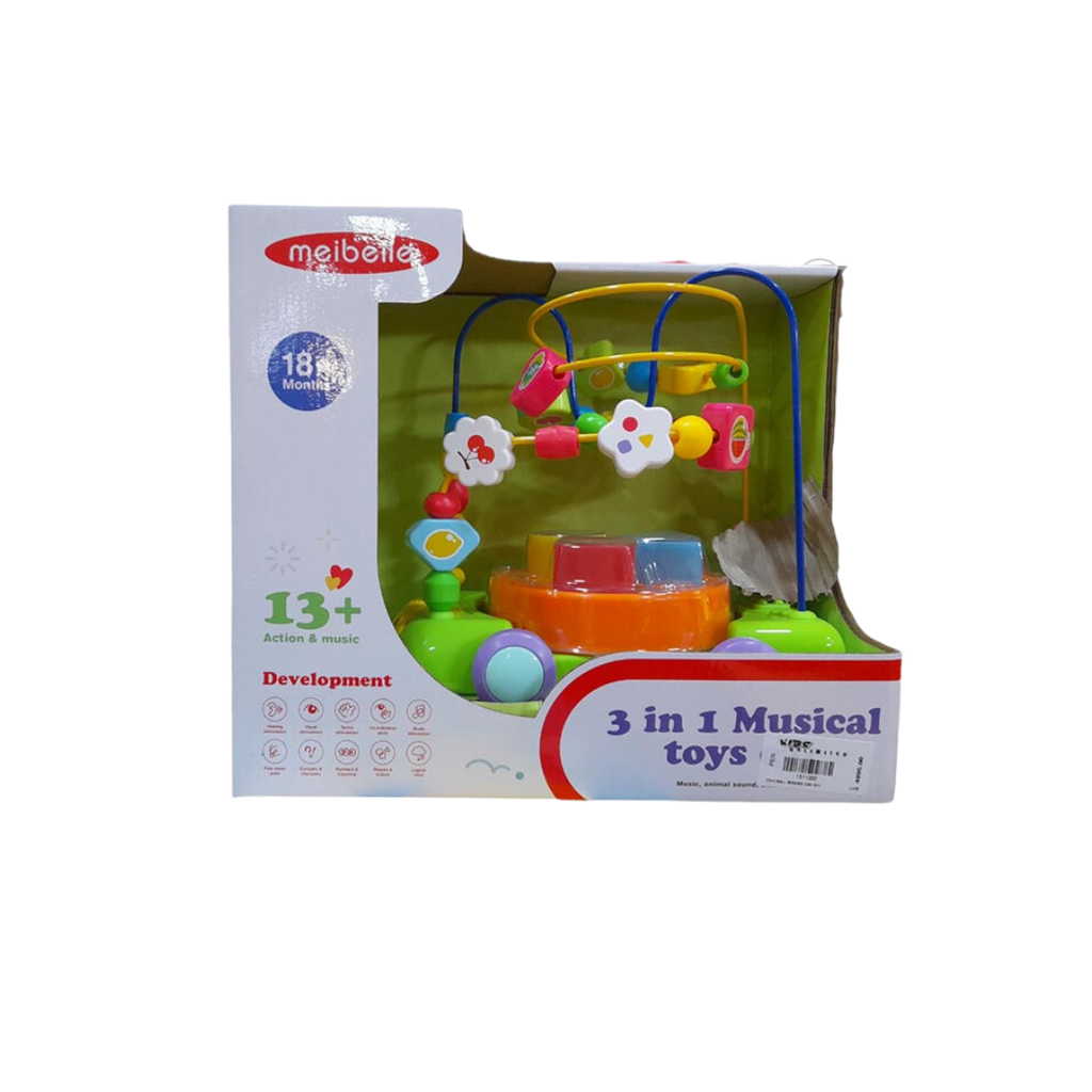 3 in 1 Musical Toys Car