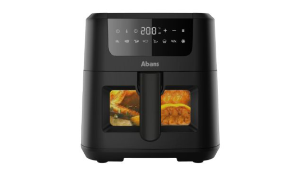 Abans 5L Air Fryer Black - Best Air Fryer Price in Sri Lanka