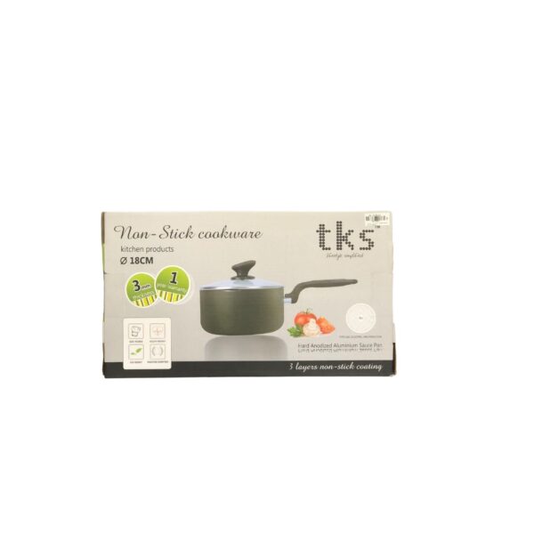 TKS NON-STICK Aluminium Sauce Pan -18cm